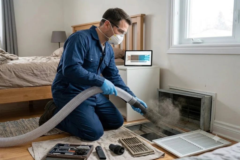 Air Duct Cleaning in Boston: What Actually Happens During a Professional Visit